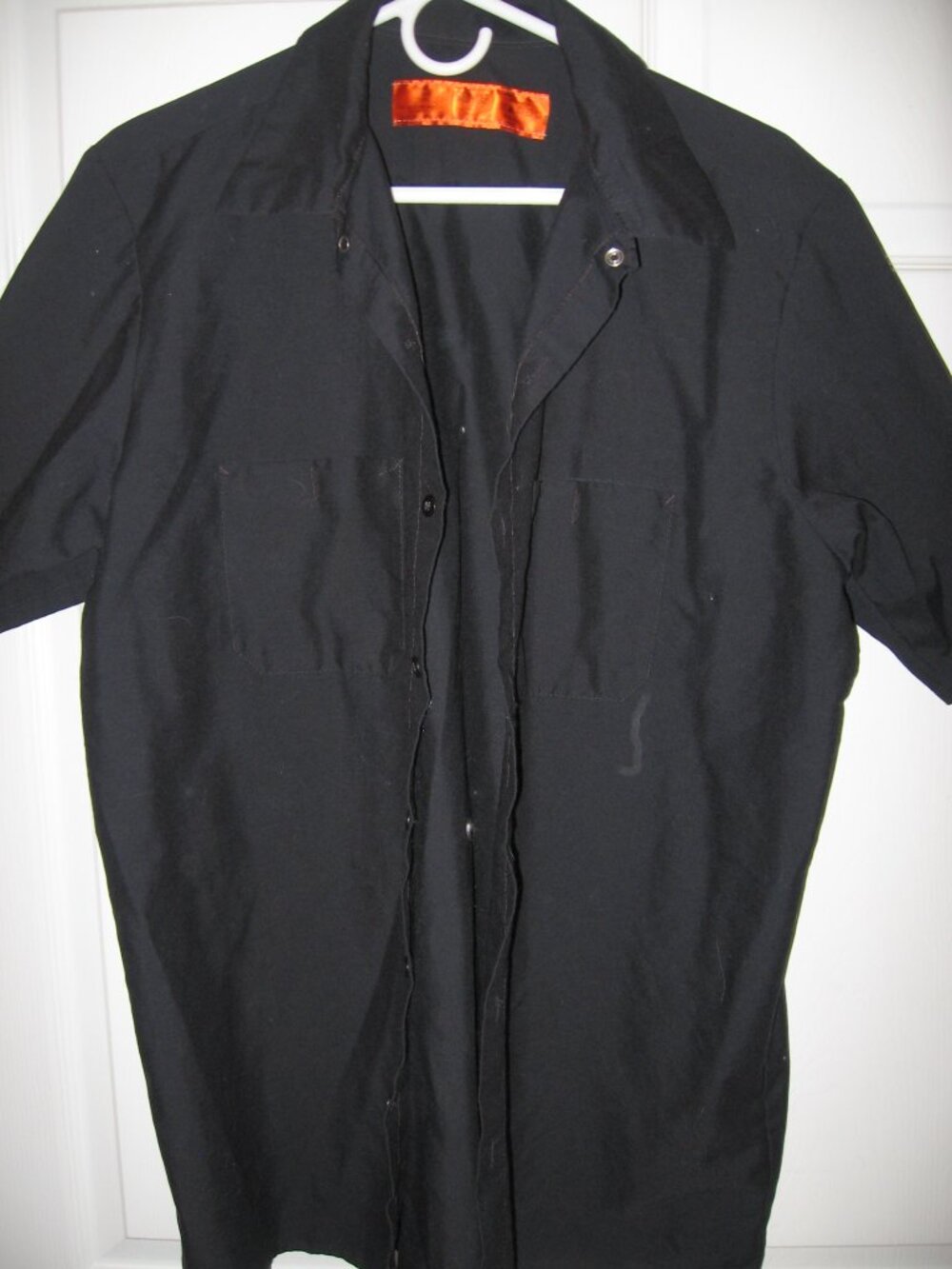 Red Kap Mechanics Shirt Men's Large Black